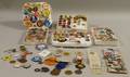 Collection of Pinback Buttons Assorted Tokens and Collectibles