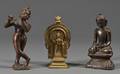 Three Bronze Figures