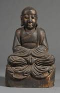 Carved Wooden Buddha