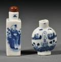 Two Porcelain Snuff Bottles
