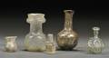 Five Roman Glass Vessels