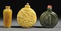 Three Snuff Bottles