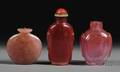 Three Snuff Bottles