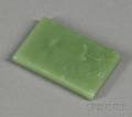 Rectangular Jade Plaque