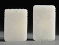 Two Jade Plaques