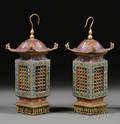 Pair of Bed Lanterns