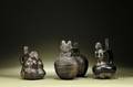 Three PreColumbian Blackware Vessels