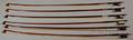 Six Violin Bows various makers and mounts
