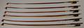 Six Viola Bows various makers and mounts