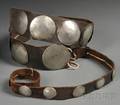 Plains German Silver Concha Belt