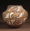 Southwest Polychrome Pottery Olla