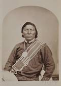 Cabinet Card by William Henry Jackson of Ute Chief TarBooChaKet