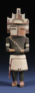 Hopi Polychrome Carved Wood Kachina Doll