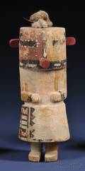 Southwest Polychrome Carved Wood Kachina