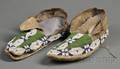 Lakota Beaded Hide Moccasins