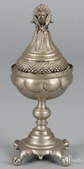 South American silver chalice