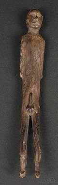 Great Lakes Carved Wood Tree Dweller Doll