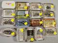 Seventeen Early 20th Century Glass New England Advertising and Travel Paperweights