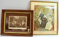 Two Framed Prints of the British Royal Family
