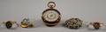 Five Antique Jewelry Items