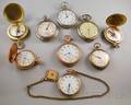 Seven Pocket Watches