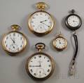 Five Pocket Watches