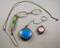 Three Silver and Enamel Items