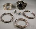 Group of Silver Jewelry