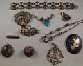 Small Group of Mostly Asian Silver Jewelry