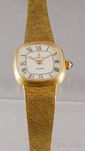 Ladys Corum 18kt Gold Bracelet Wristwatch