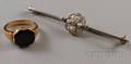 Two Antique 14kt Gold Jewelry Items