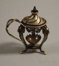 Small Dutch Silver Mustard Pot