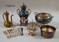 Large Group of Silver and Silverplated Tableware
