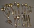 Sixteen Sterling Silver Flatware Items