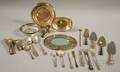 Approximately Twentytwo Sterling Silver Flatware and Other Items