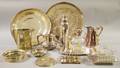 Large Group of Silverplated Tableware
