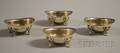 Set of Four Gorham Sterling Silver Open Salts