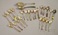 Approximately Twentyfive Assorted Mostly Sterling Silver Flatware Items