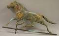 Painted Molded Copper and Cast Zinc Running Horse Weather Vane