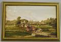 19th20th Century British School Oil on Landscape View of Crewkerne England