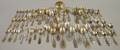Large Group of Mostly New England Coin Silver Spoons