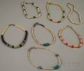 Seven Southwest Heishi Necklaces