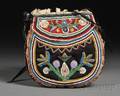 Northeast Beaded Cloth Pouch