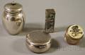 Four Small Silver Boxes