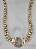18kt Gold Coin Necklace