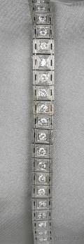 Art Deco Platinum and Diamond Bracelet
