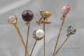 Six Antique Stickpins