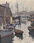 Emile Albert Grupp American 18961978 Morning Gloucester Harbor