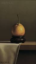 Loran Speck American b 1943 Still Life with Oriental Pear