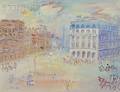 Jean Dufy French 18881964 Place de lOpra et rue de la Paix